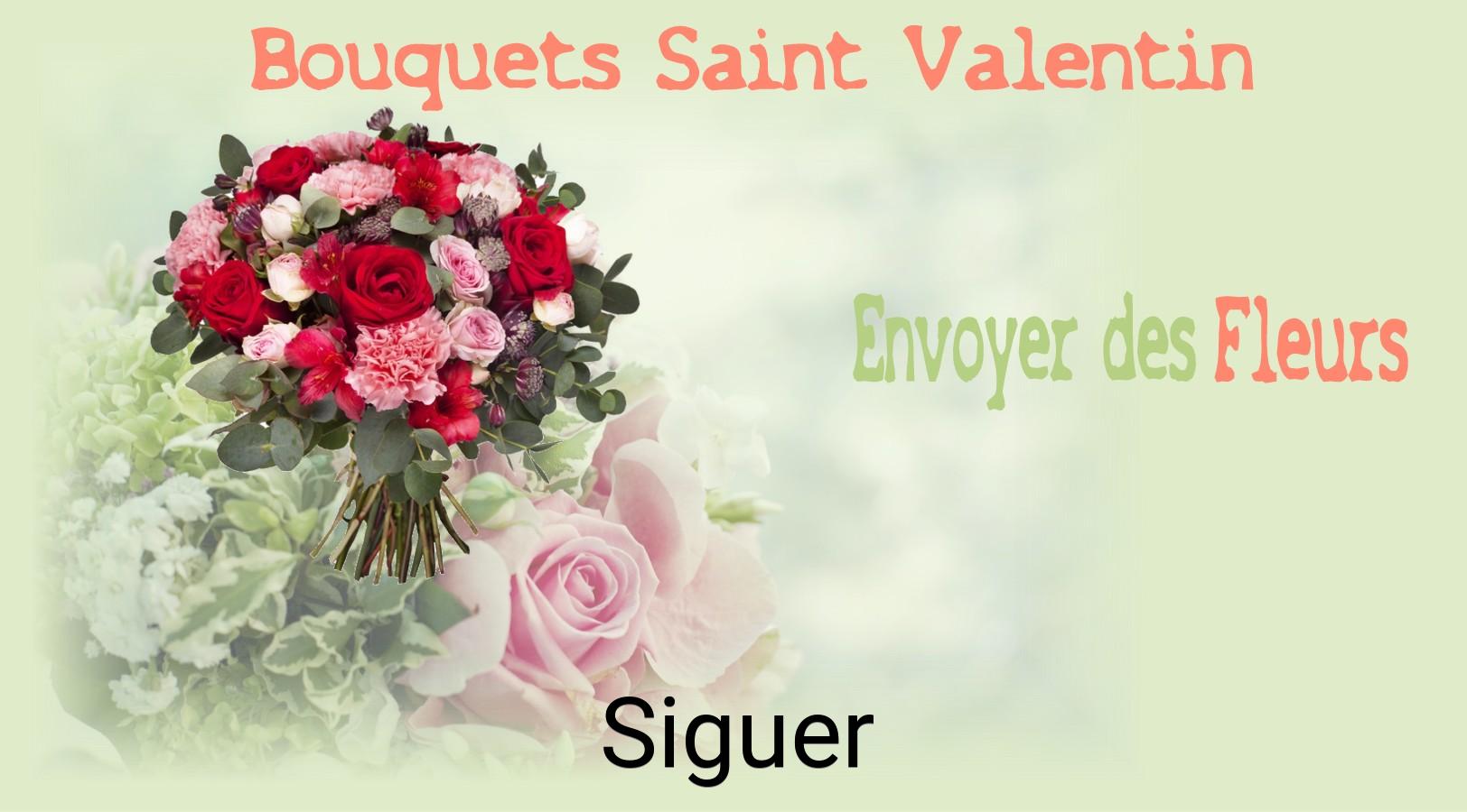 Roses de Saint-Valentin livrées à Siguer